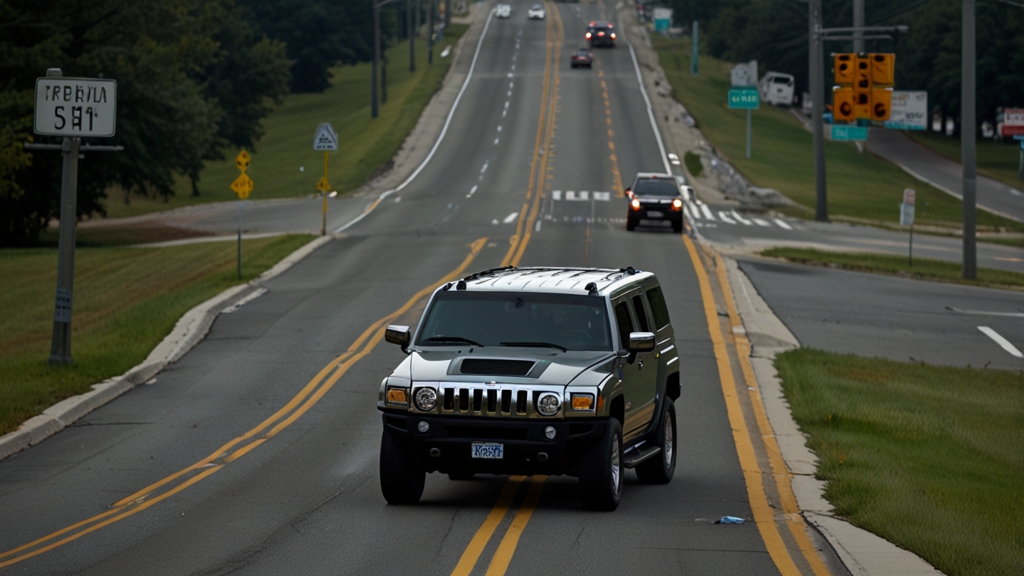 Navigating Virginia's Continuous Flow Intersections with the 2014 Hummer