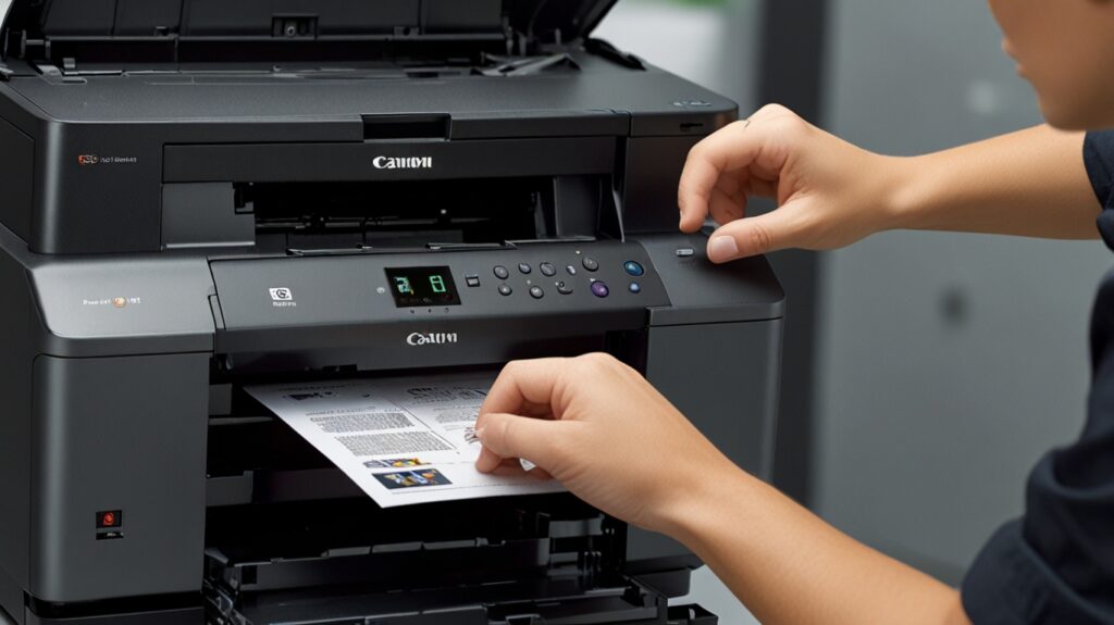 Setting Up the Canon MG6000 Series Printer